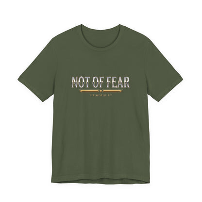Not Of Fear Premium Essential Tee - STANDARD ISSUE