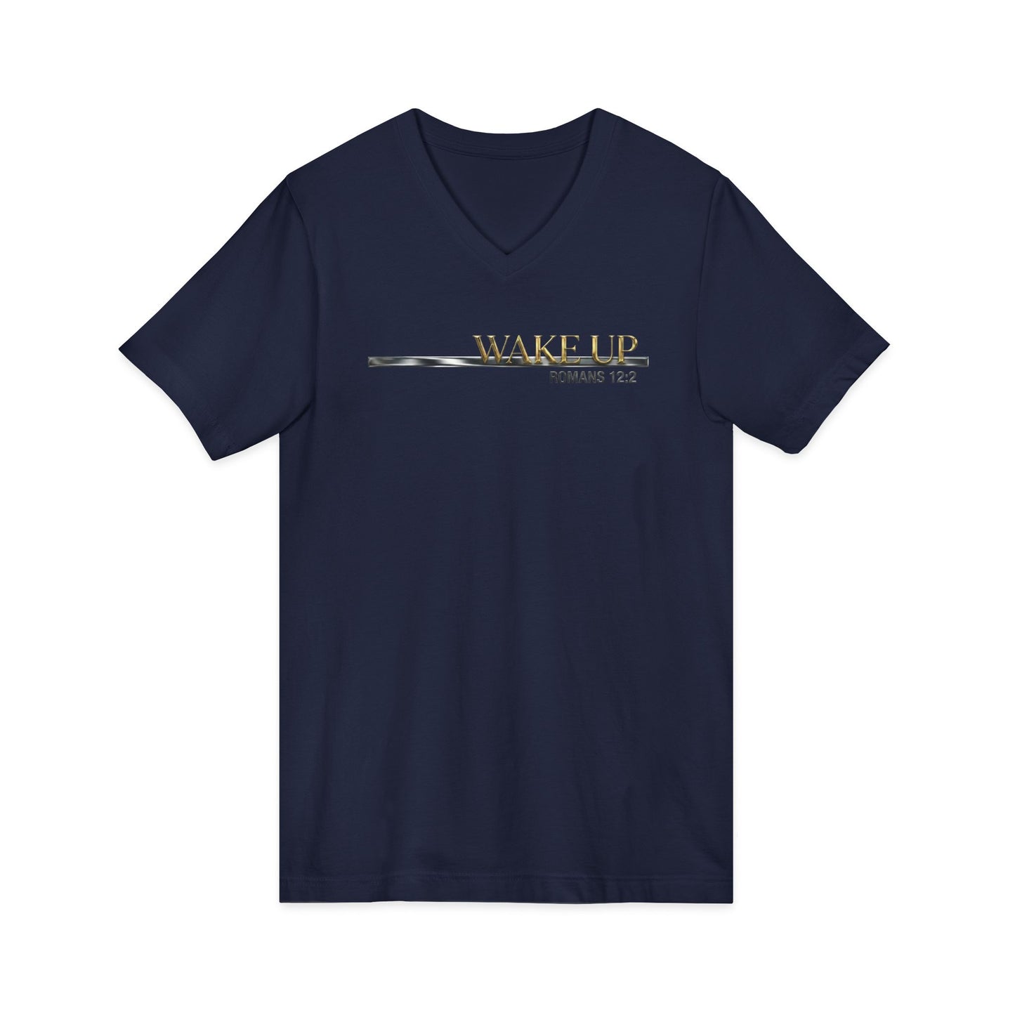 Wake Up Romans 12:2 Premium V-Neck | STANDARD ISSUE