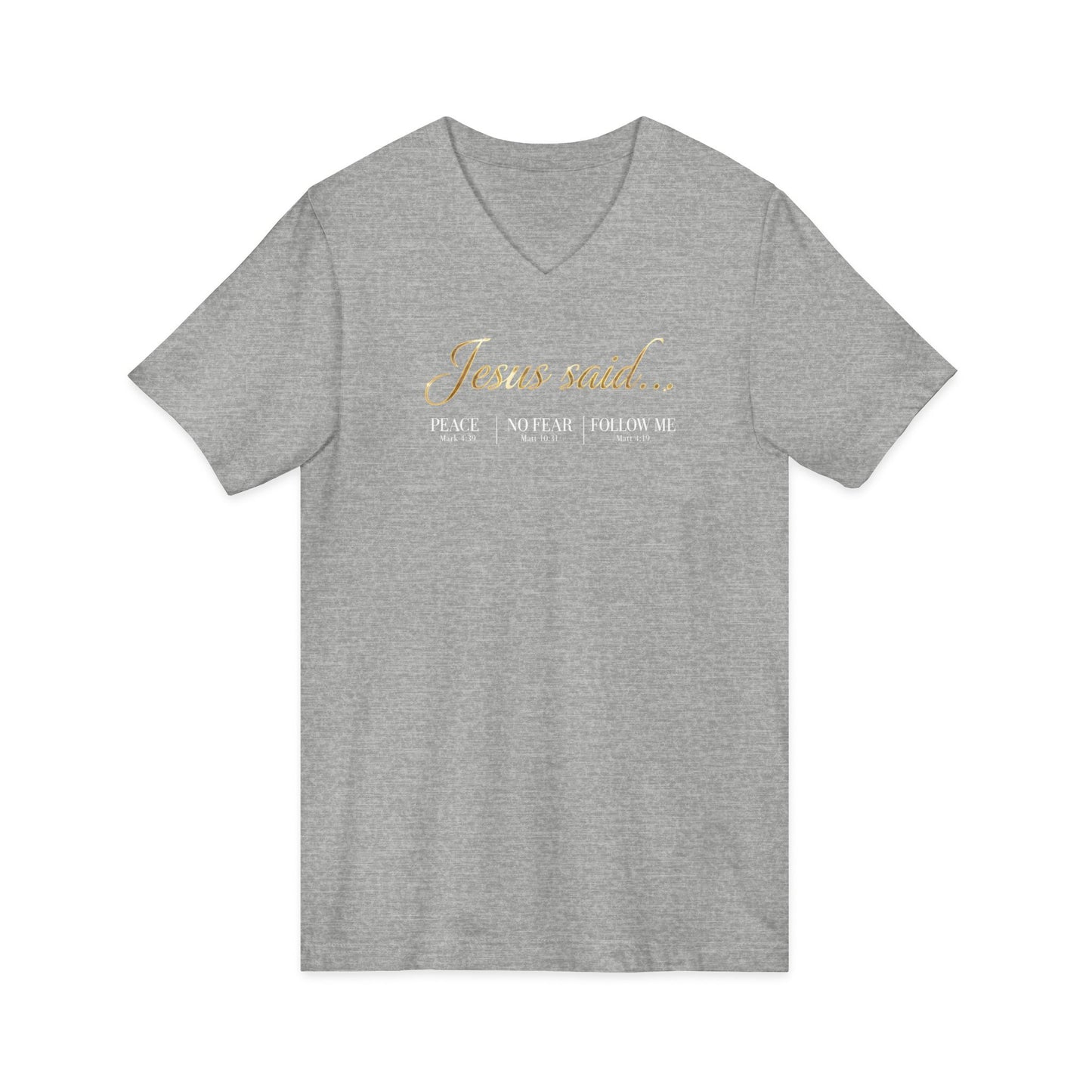 Jesus Said Premium V-Neck | STANDARD ISSUE