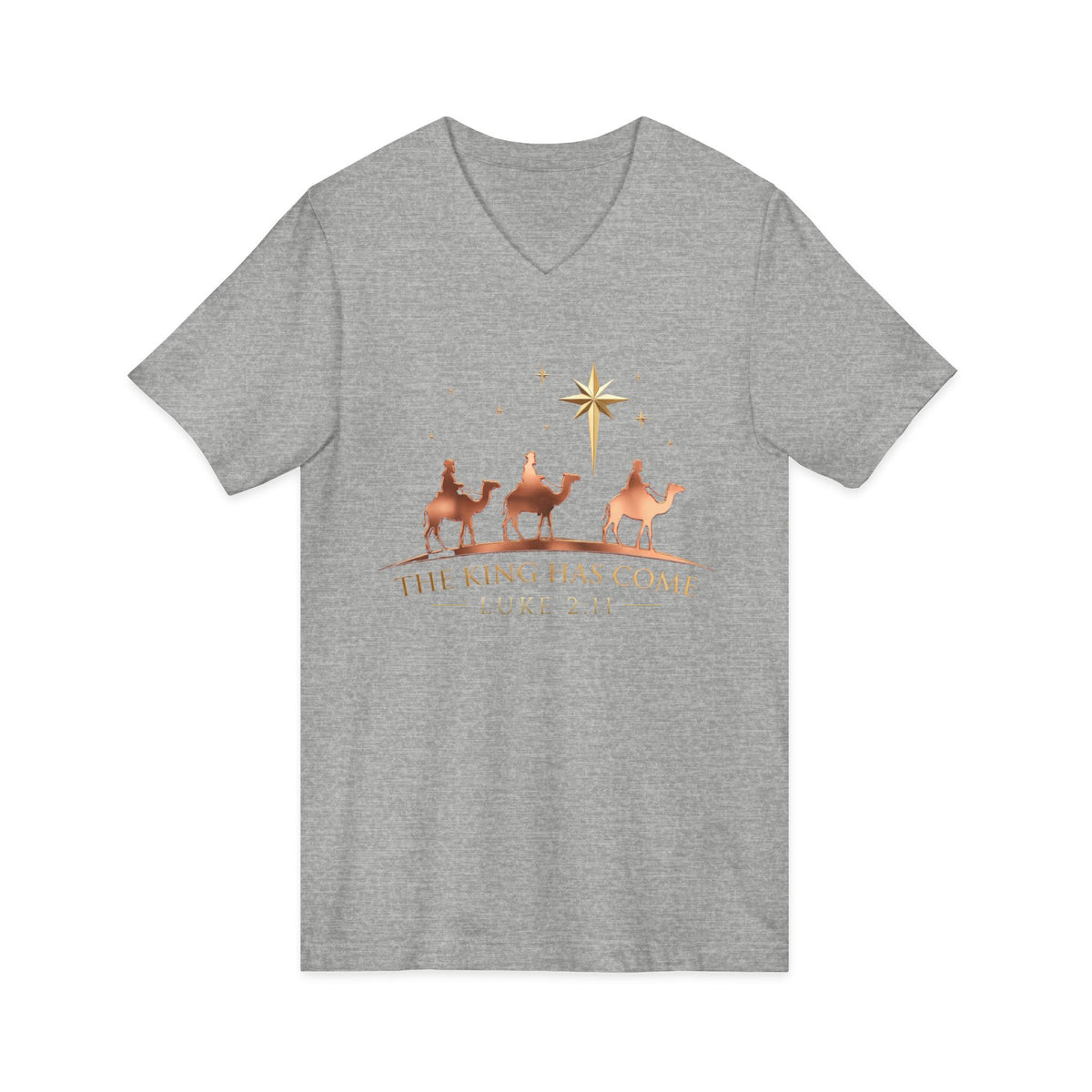 The King Has Come Premium V-Neck