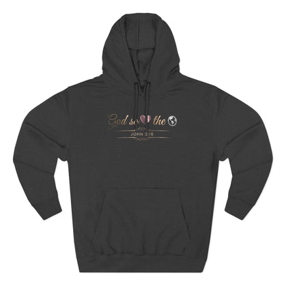 God So Loved The World Premium Hoodie | STANDARD ISSUE