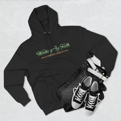 Walking By Faith Premium Hoodie