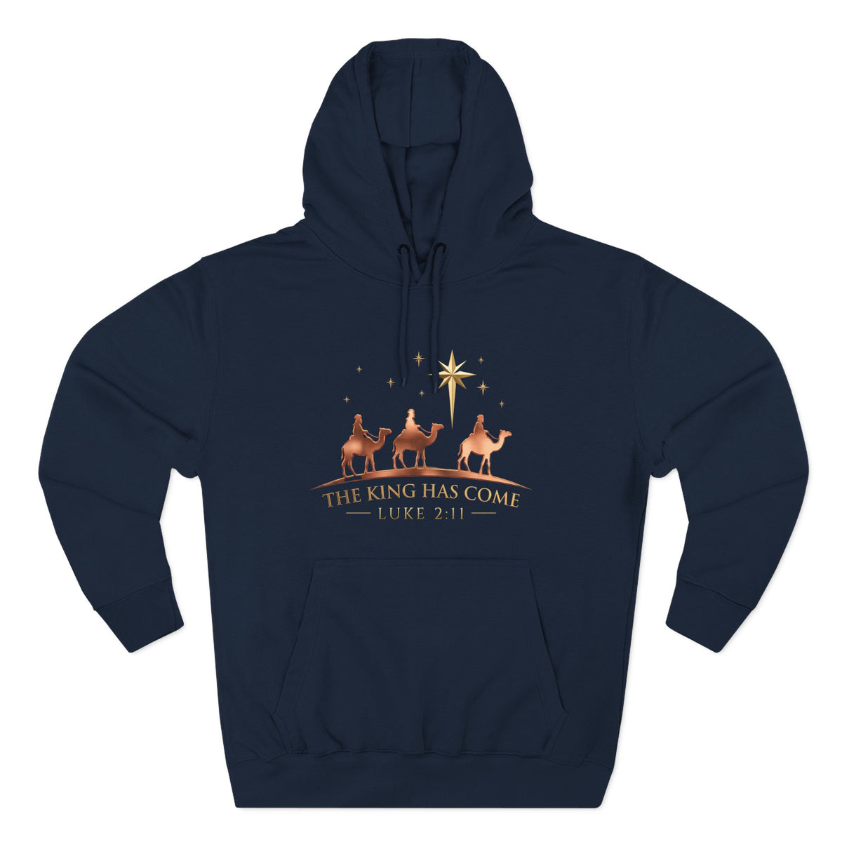 The King Has Come Premium Hoodie