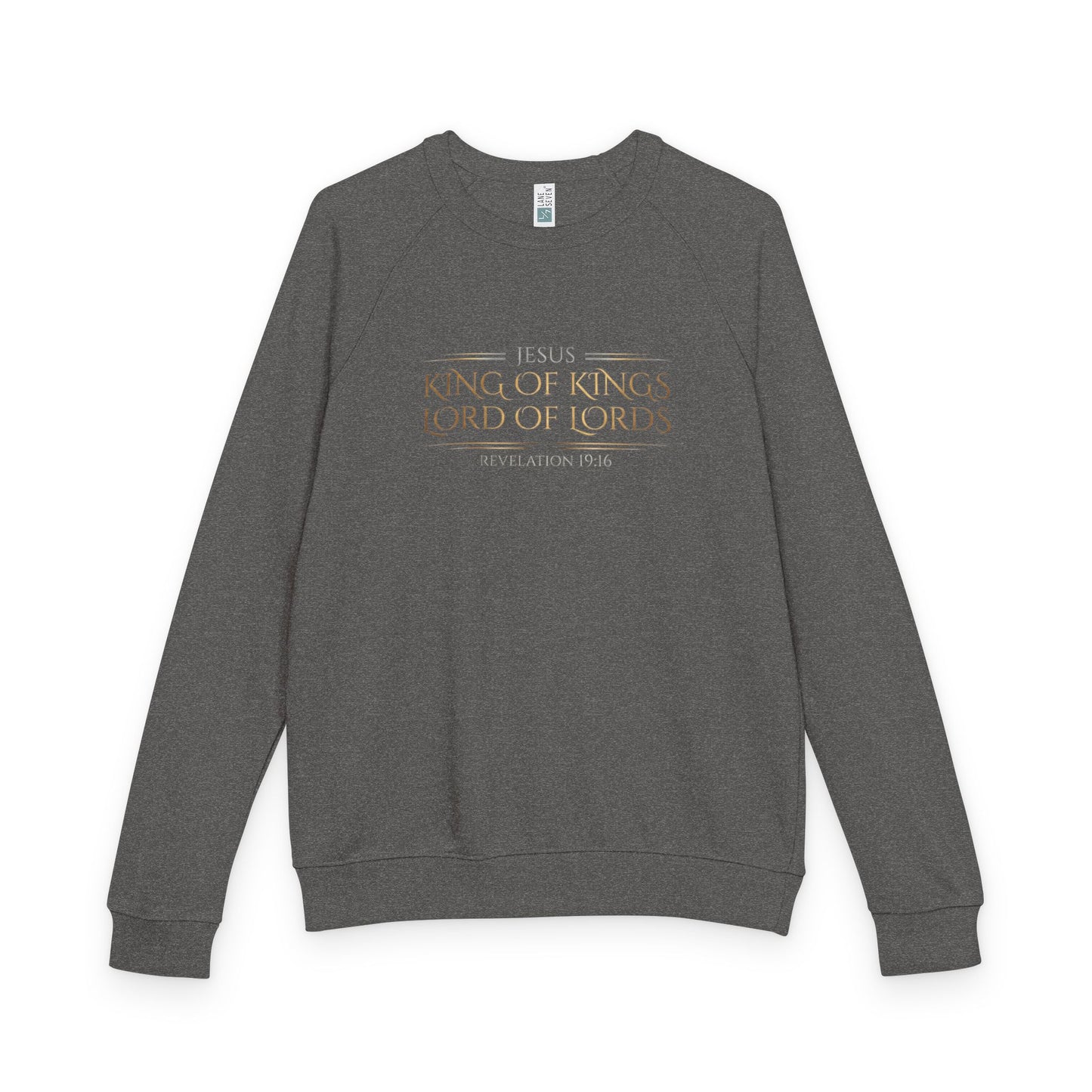 Jesus King of Kings Premium Heavyweight Crewneck