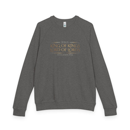 Jesus King of Kings Premium Heavyweight Crewneck