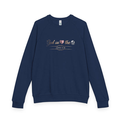 God So Loved The World Premium Heavyweight Crewneck - STANDARD ISSUE