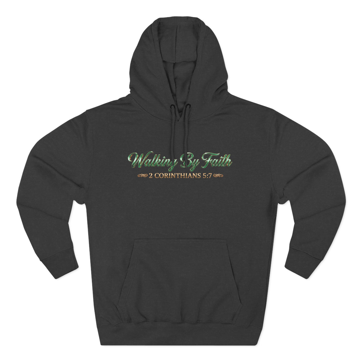Walking By Faith Premium Hoodie