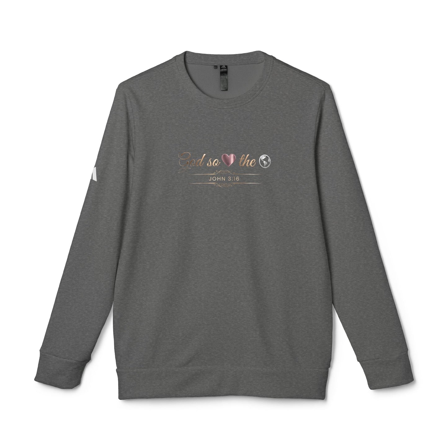 God So Loved The World Premium Performance Crewneck | Adidas®