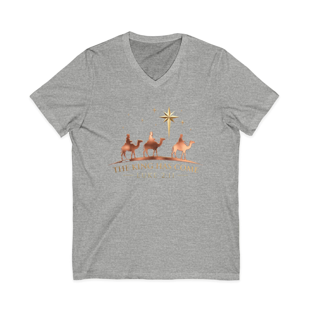 The King Has Come Premium V-Neck