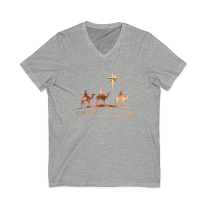 The King Has Come Premium V-Neck