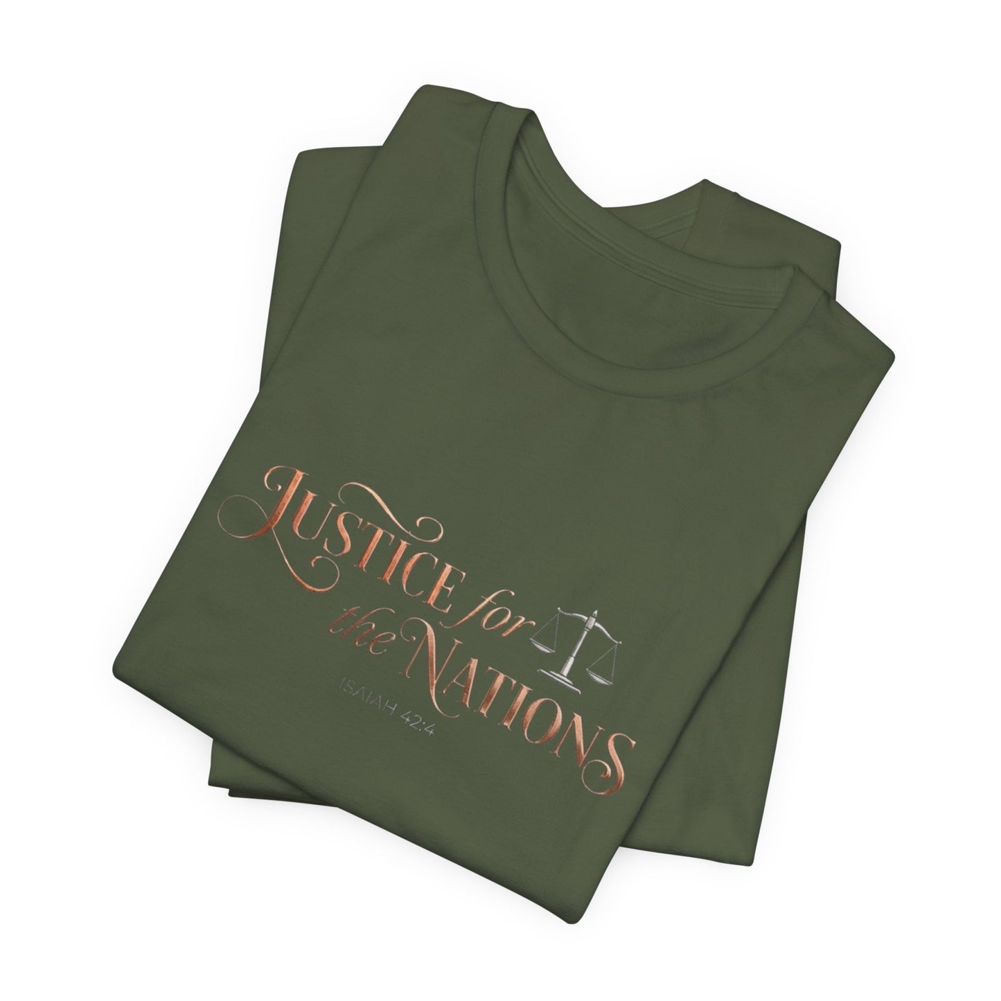 Justice For The Nations Premium Essential Tee - STANDARD ISSUE