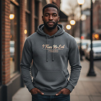 Christ Keys model mockup - Charcoal Heather male
