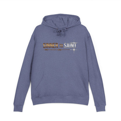 Sinner to Saint Premium Hoodie | French Terry Christian Streetwear