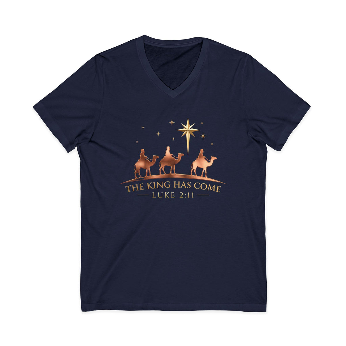 The King Has Come Premium V-Neck
