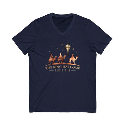 The King Has Come Premium V-Neck