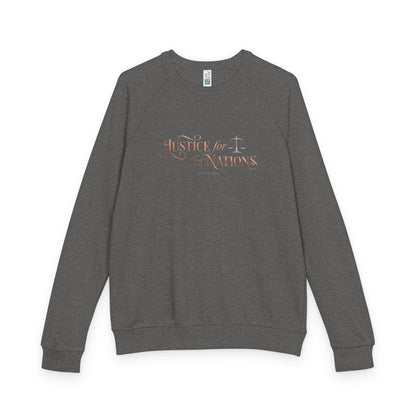 Justice For The Nations Premium Heavyweight Crewneck - STANDARD ISSUE