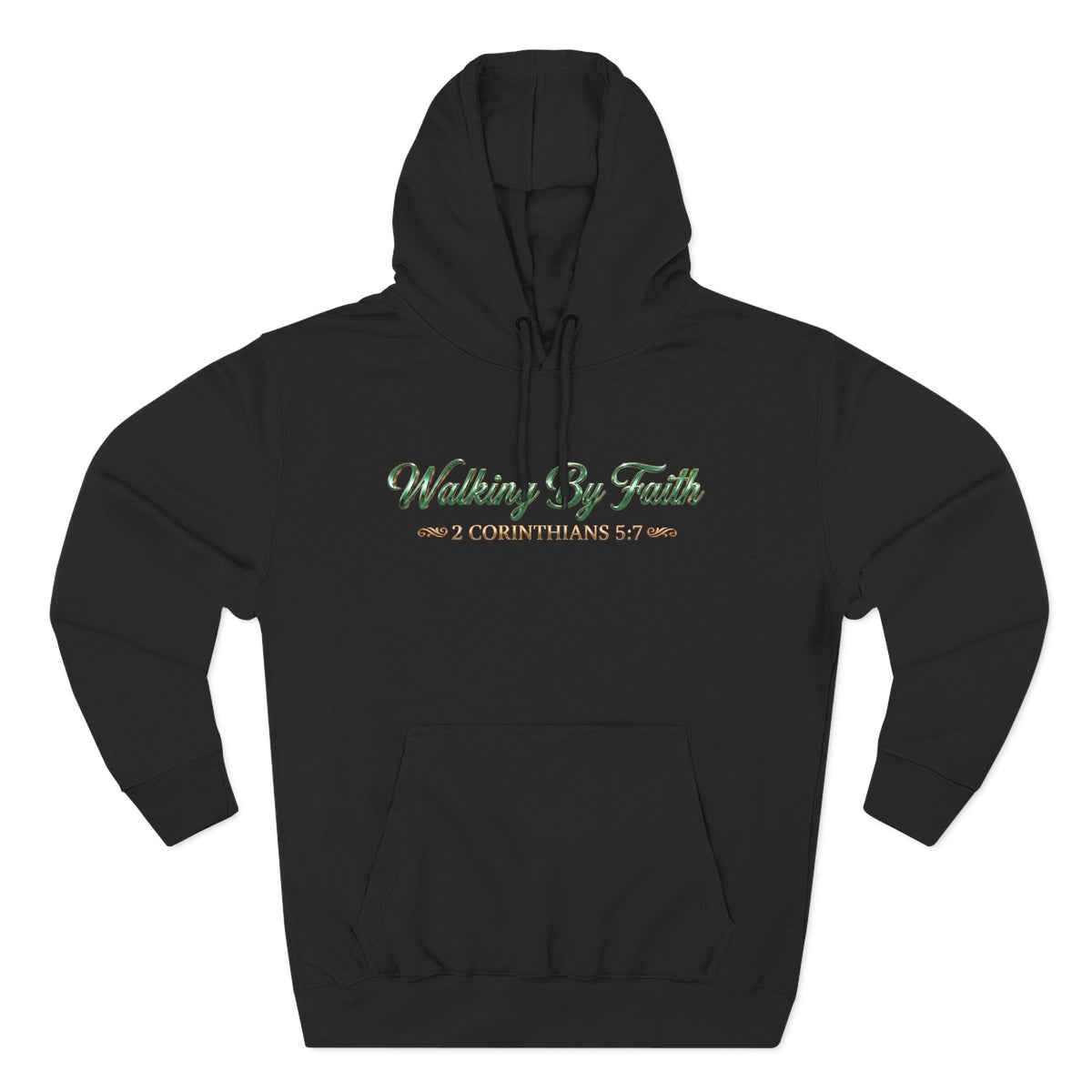 Walking By Faith Premium Hoodie