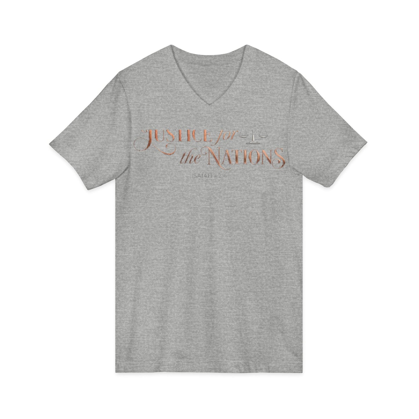 Justice For The Nations Premium V-Neck | STANDARD ISSUE