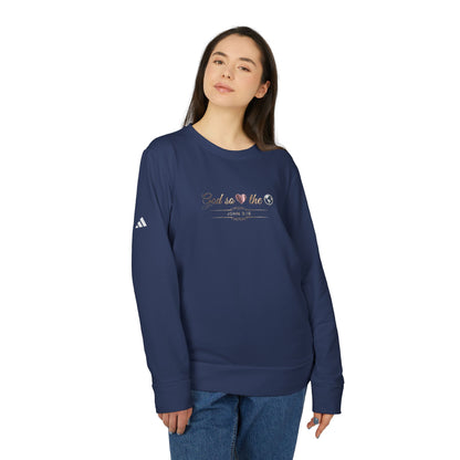 God So Loved The World Premium Performance Crewneck | Adidas®