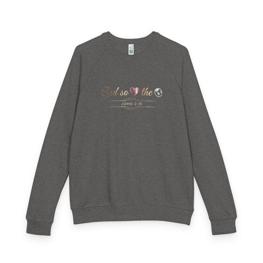 God So Loved The World Premium Heavyweight Crewneck - STANDARD ISSUE