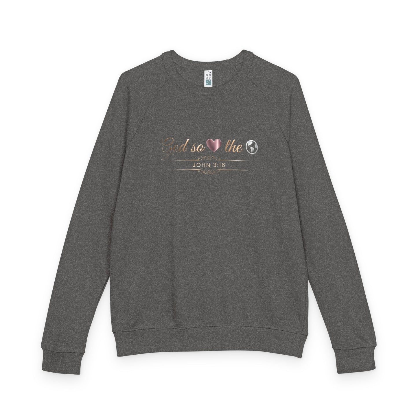 God So Loved The World Premium Heavyweight Crewneck - STANDARD ISSUE