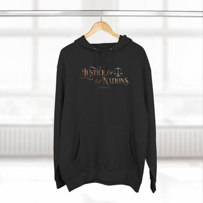 Justice For The Nations Premium Hoodie | STANDARD ISSUE