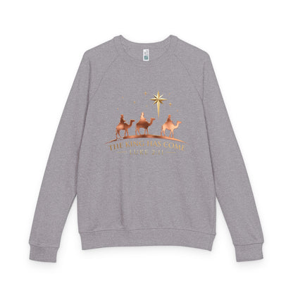 The King Has Come Premium Heavyweight Crewneck