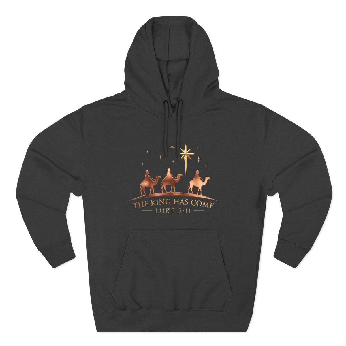 The King Has Come Premium Hoodie