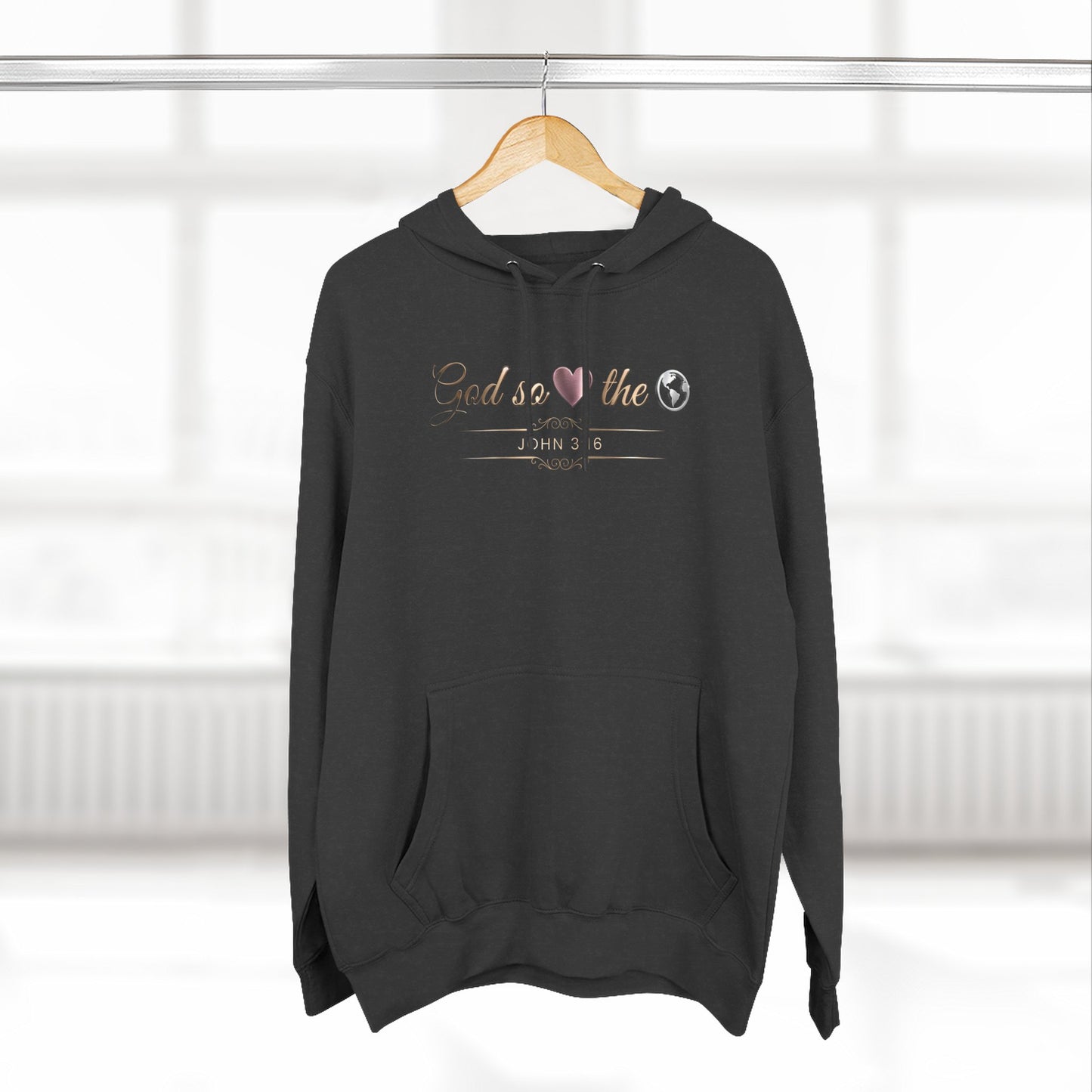 God So Loved The World Premium Hoodie | STANDARD ISSUE