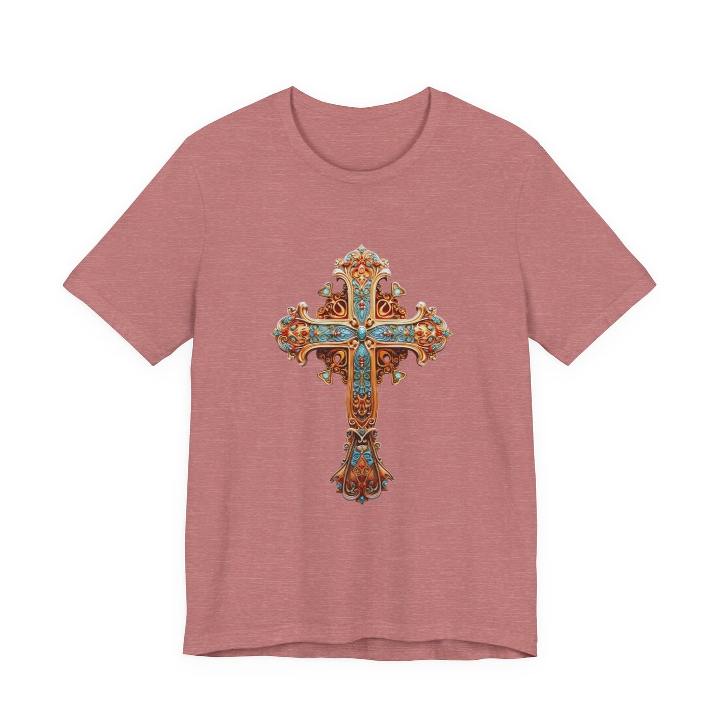 “The Courage Cross – Joshua 1:9 ‘Be strong and courageous. Do not be afraid; for the Lord your God will be with you.’”