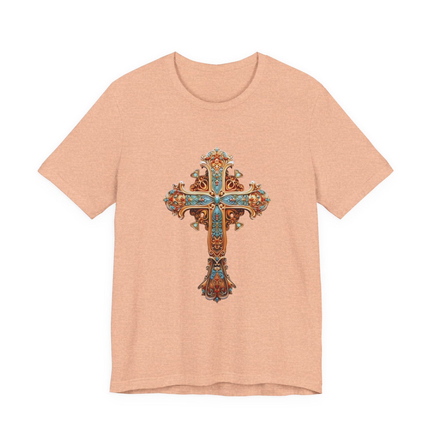 “The Courage Cross – Joshua 1:9 ‘Be strong and courageous. Do not be afraid; for the Lord your God will be with you.’”