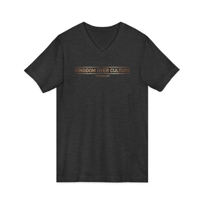 Kingdom Over Culture Premium V-Neck | STANDARD ISSUE