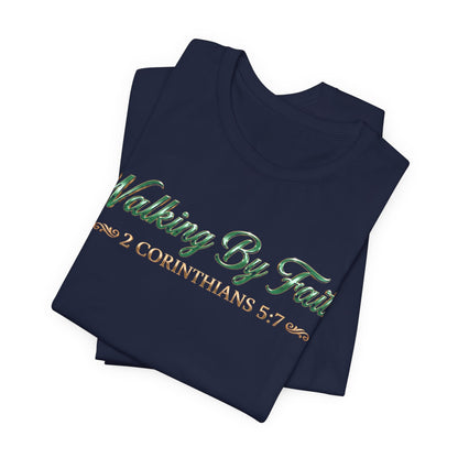Walking By Faith Premium Essential Tee
