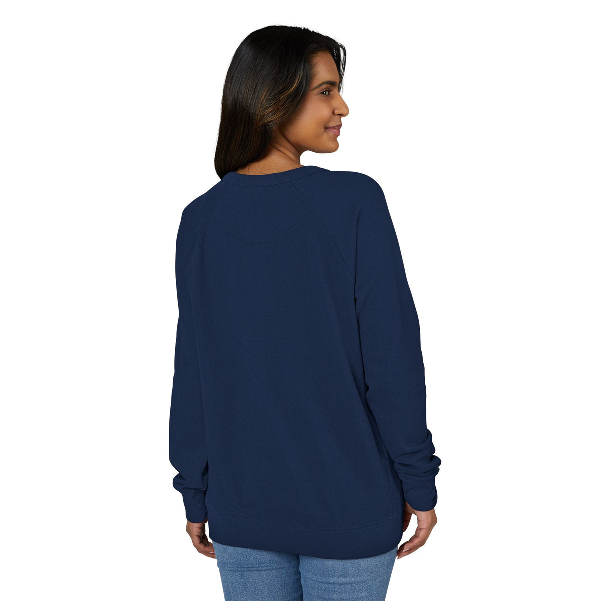 Walking By Faith Premium Heavyweight Crewneck