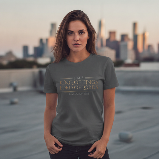 Christ Keys model mockup - Asphalt female