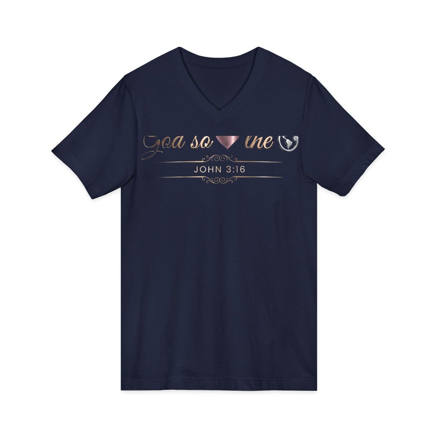God So Loved The World Premium V-Neck | STANDARD ISSUE