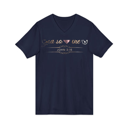 God So Loved The World Premium V-Neck | STANDARD ISSUE