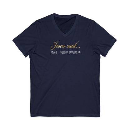 Jesus Said Premium V-Neck | STANDARD ISSUE