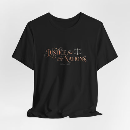 Justice For The Nations Premium Essential Tee - STANDARD ISSUE