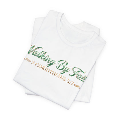 Walking By Faith Premium Essential Tee