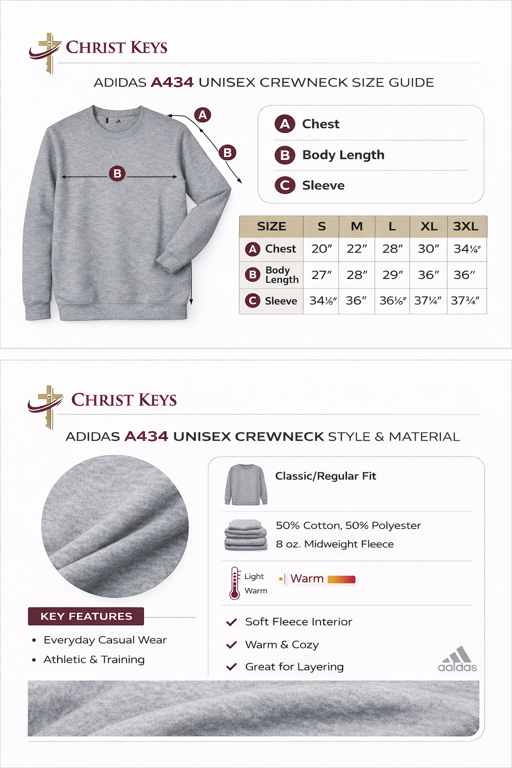 Watchmen on the Wall Premium Crewneck | Adidas®