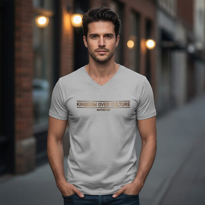 Christ Keys model mockup - Athletic Heather male