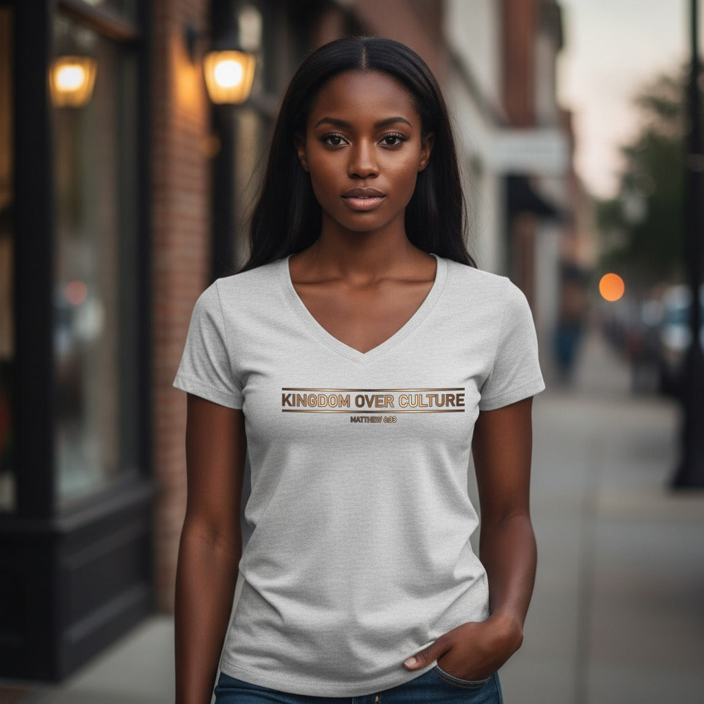 Christ Keys model mockup - Athletic Heather female